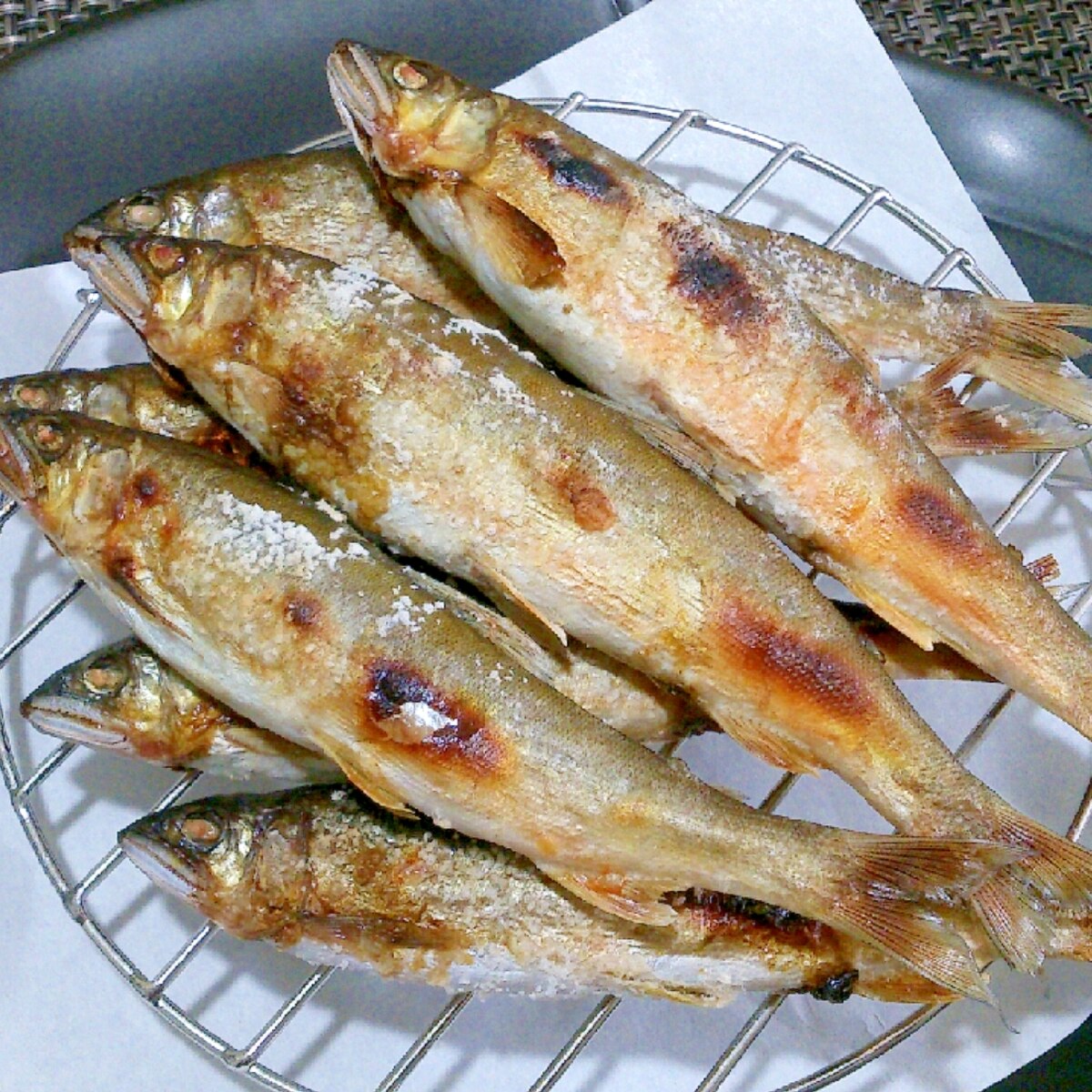 鮎の塩焼き レシピ 作り方 By Kkaa 楽天レシピ 鮎の塩焼き レシピ 作り方 By Kkaa 楽天レシピ